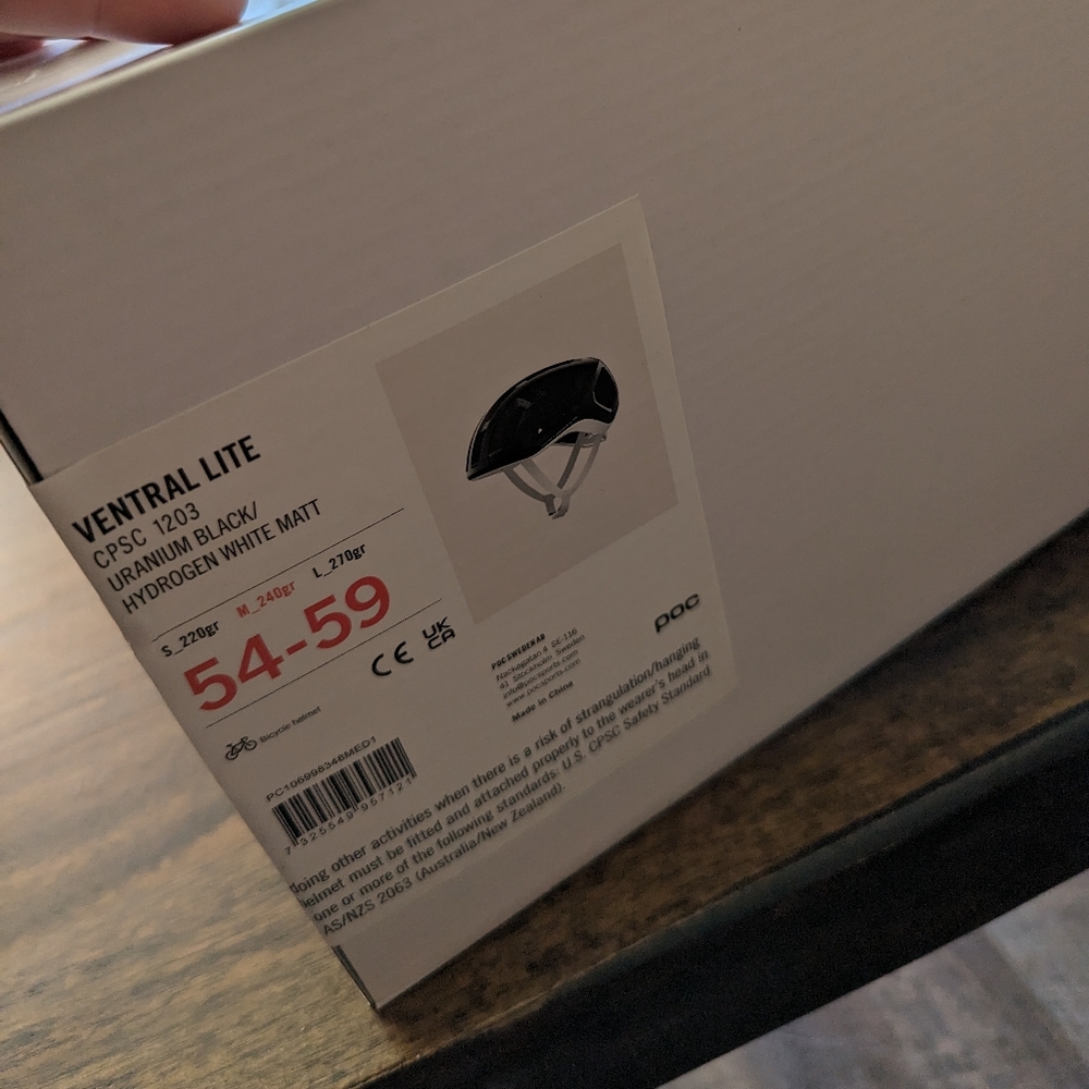 Poc size medium brand new in box never worn